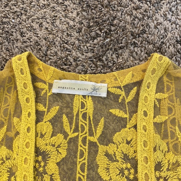Yellow Cardigan - Picture 2 of 3